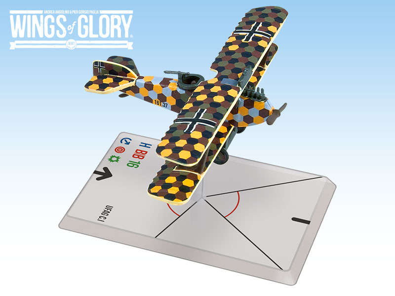 Wings Of Glory WWI UFAG C.I 161-37 (Board & Card Game Accessories)