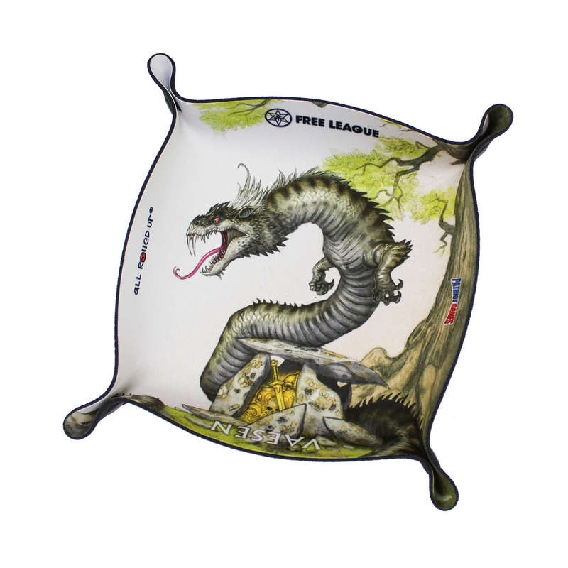 Rapacious Lindworm Vaesen Square Folding Dice Tray (Dice Sets & Games)