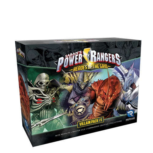 Power Rangers Heroes of the Grid Villain Pack 1 (Board Games)