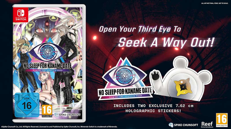 No Sleep For Kaname Date - From AI: THE SOMNIUM FILES Aiba Edition (Nintendo Switch)
