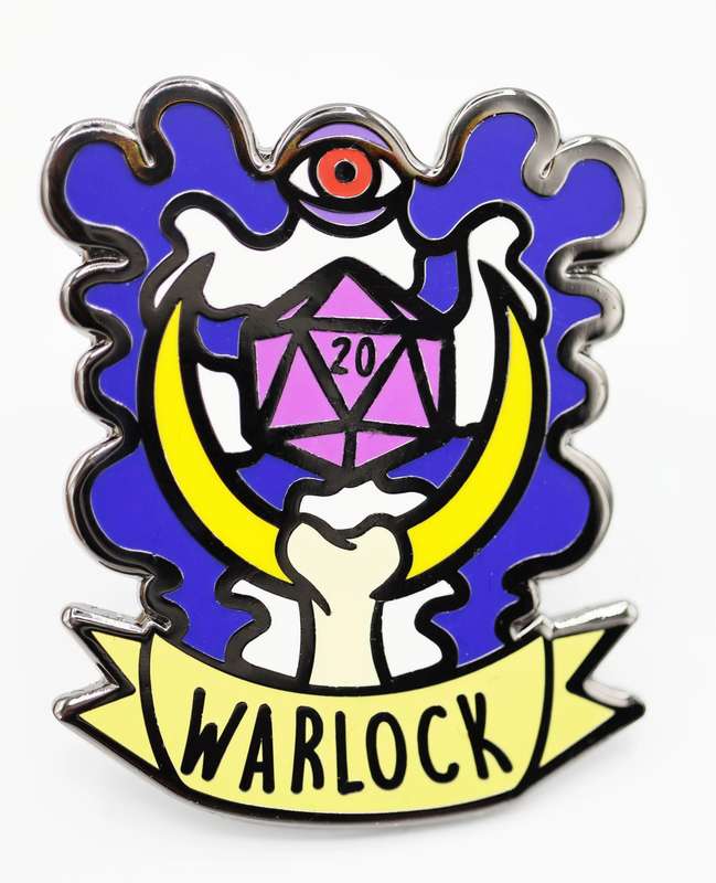 Banner Class Pins Warlock (Board & Card Game Accessories)