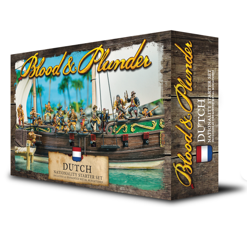 Blood & Plunder Dutch Nationality Set (Miniatures)