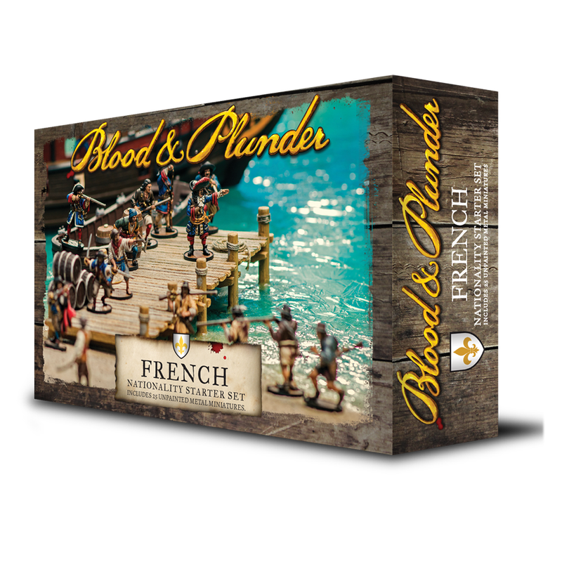 Blood & Plunder French Nationality Set (Miniatures)