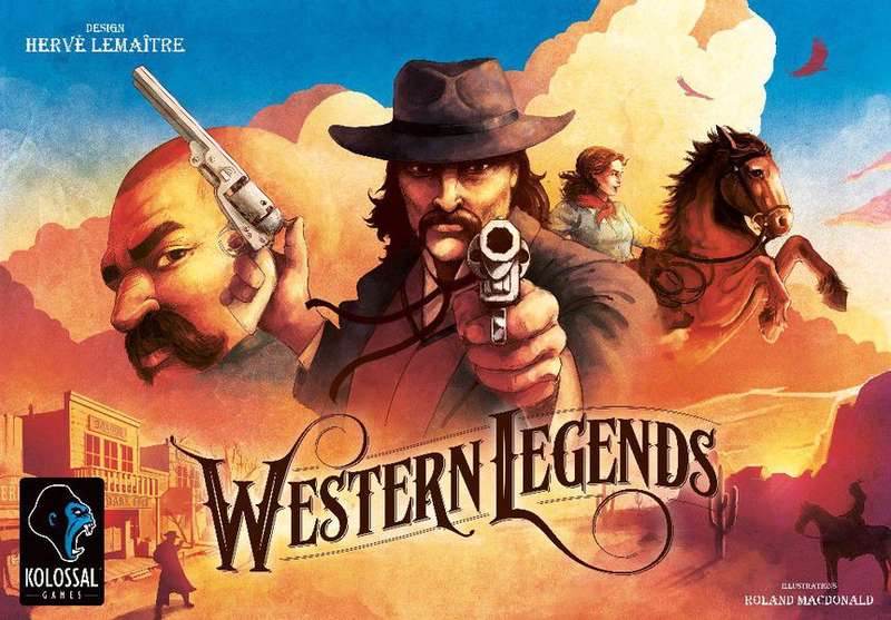 WESTERN LEGENDS Base Game US (Board Games)