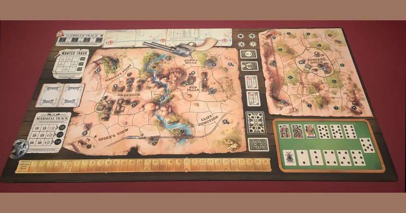 Western Legends Playmat US (Board Games)