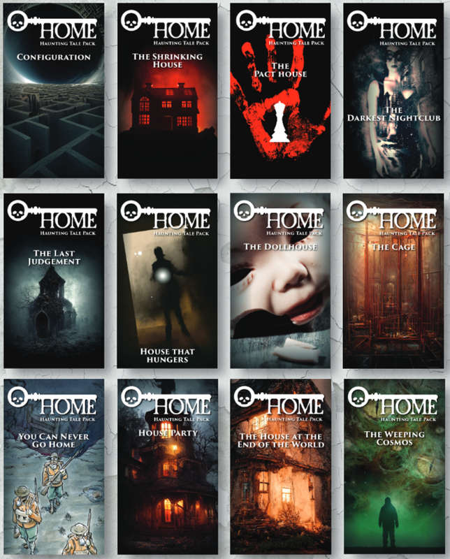 Home Haunted House RPG Expansion 1-12 (RPGs)