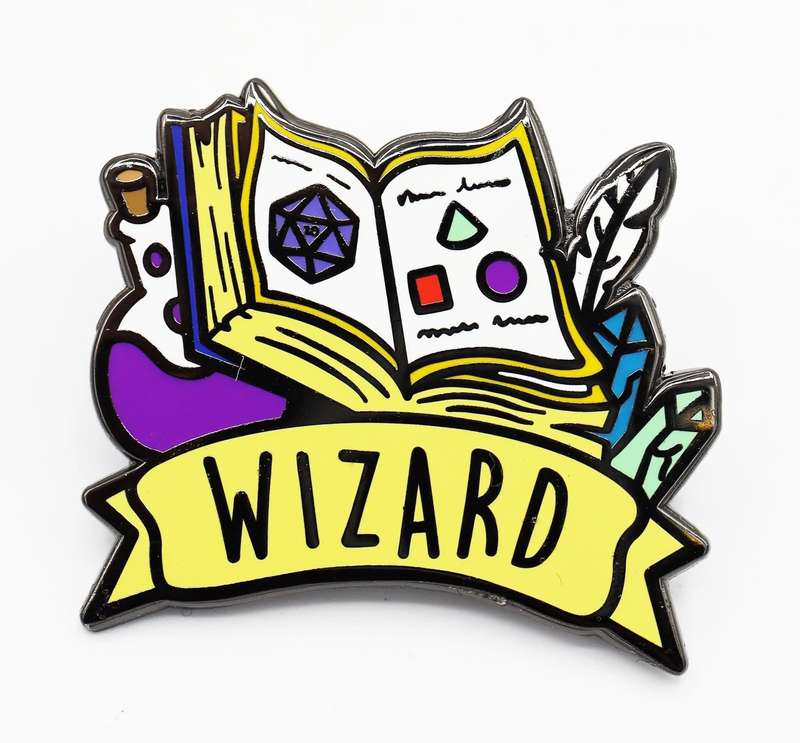 Banner Class Pins Wizard (Board & Card Game Accessories)
