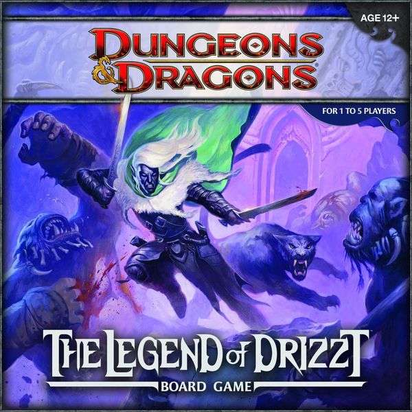 Dungeons & Dragons Legend of Drizzt Board Game (RPGs)