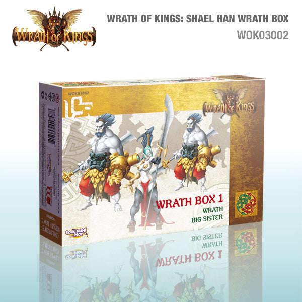 Wrath of Kings Shael Han Wrath Box (Board Games)