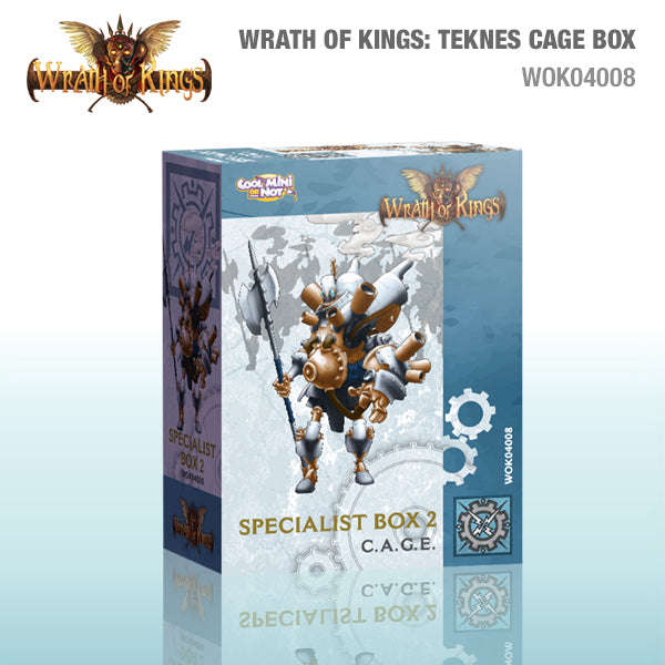 Wrath of Kings Teknes CAGE Box (Board Games)