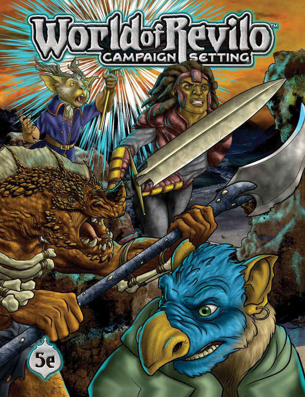 World of Revilo Campaign Setting 5E (Board & Card Game Accessories)