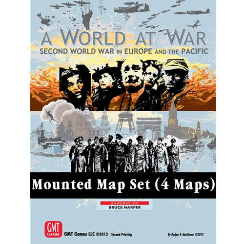 A World at War Mounted Maps (2422) (Maps)