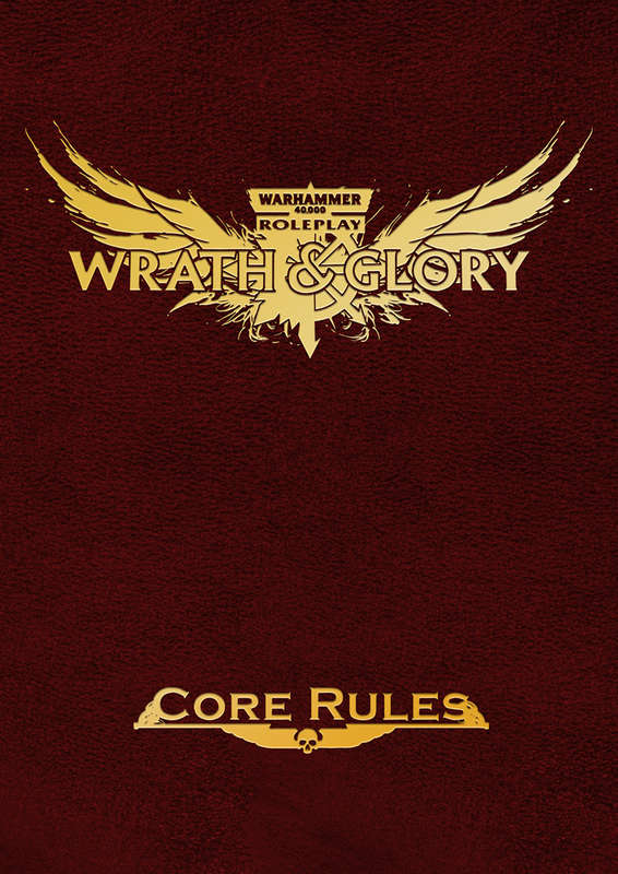Wrath & Glory Core Rulebook HC Limited Edition Red (RPGs)
