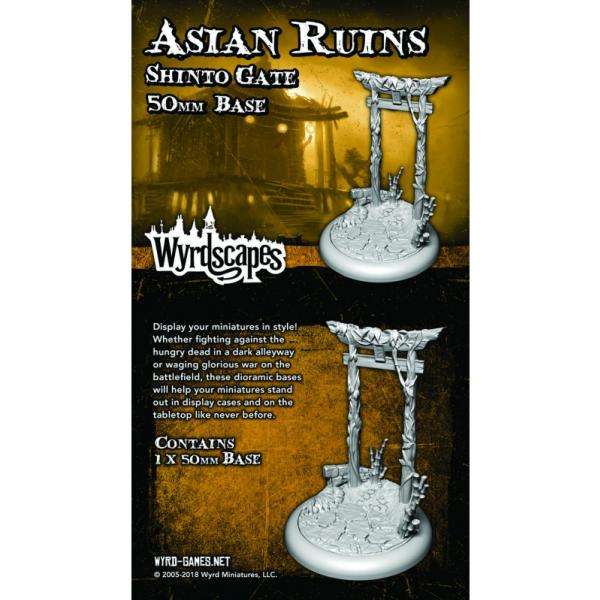 Malifaux Terrain Wyrdscapes Asian Ruins 50mm Shinto Gate (Miniatures)