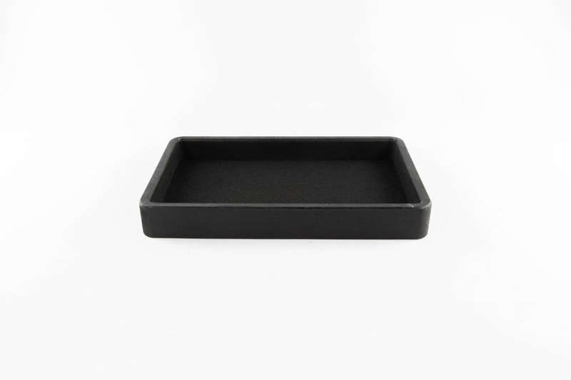 Dice Tray Real Black (Dice Sets & Games)