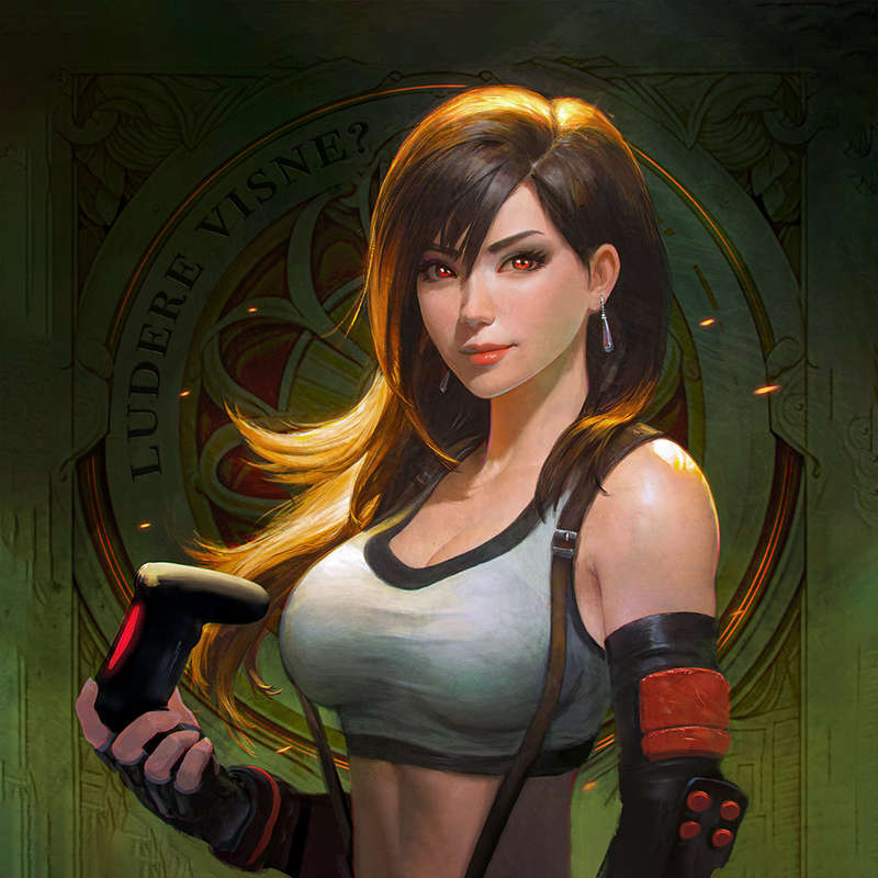 Dice Tray Tifa (Dice Sets & Games)