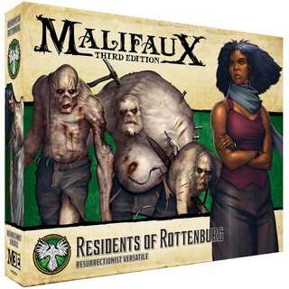 Malifaux Resurrectionists Residents of Rottenburg (Miniatures)