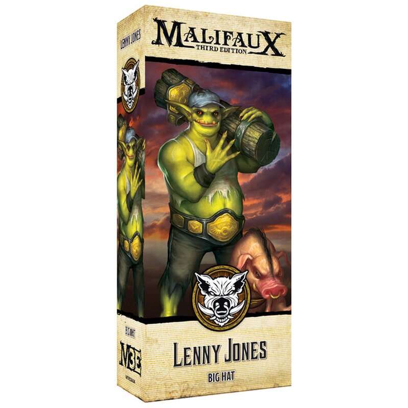 Malifaux Bayou Alt Lenny with Pig (Miniatures)