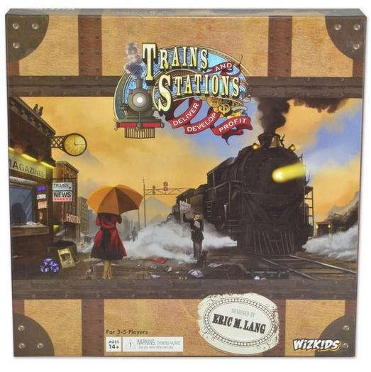 Trains and Stations Strategy Game (Board Games)