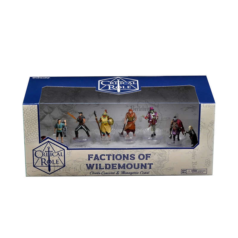 Critical Role Factions of Wildemount Clovis Concord & Menagerie Coast Box (Board Games)