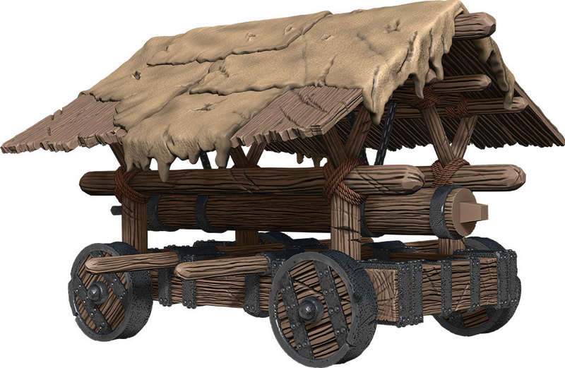 4D War Machines Battering Ram (Board Games)