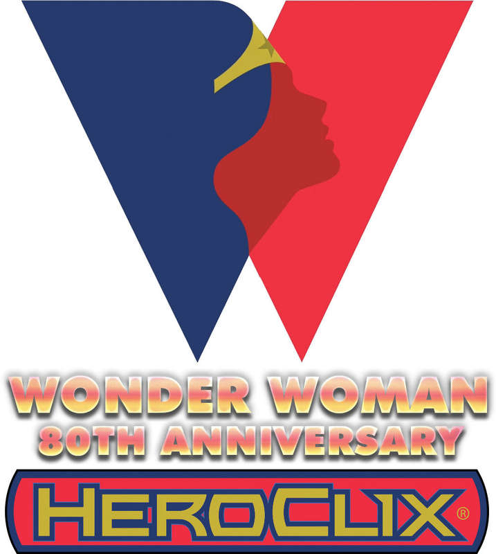 DC HeroClix Battlegrounds Wonder Woman 80th Anniversary Dice and Token Pack (Dice Sets & Games)