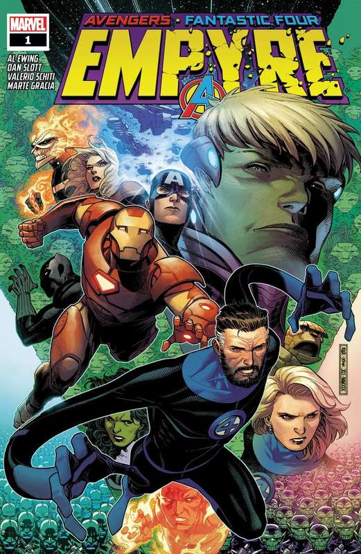 Marvel HeroClix Avengers Fantastic Four Empyre Dice & Token Pack (Dice Sets & Games)