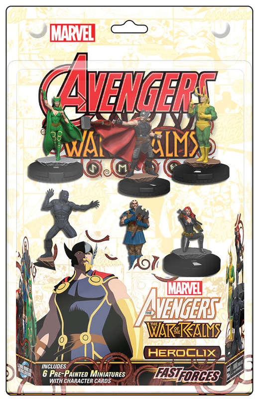 Marvel HeroClix Avengers War of the Realms Fast Forces (Board Games)