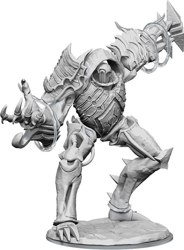 Magic the Gathering Miniatures W04 Blightsteel Colossus (Board Games)