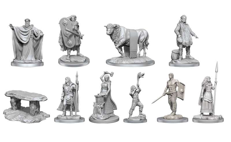 WizKids Deep Cuts Minis W17 Brigante Celts (Board Games)