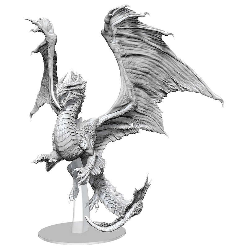 D&D Nolzurs Marvelous Minis Adult Bronze Dragon (NET) (Board Games)
