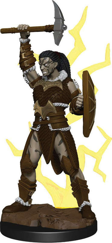 D&D Fantasy Miniatures Icons of the Realms Premium Figures W5 Goliath Barbarian Femal (Board Games)