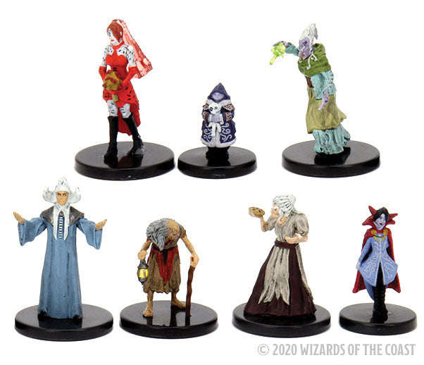 D&D Fantasy Miniatures Icons of the Realms Curse of Strahd Covens and Covenants Premi (Board Games)