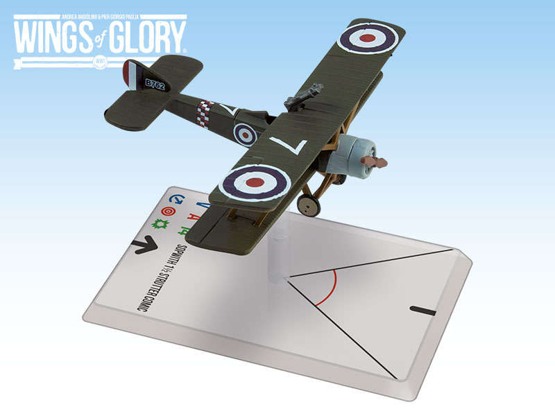 Wings Of Glory WWI Sopwith 1 12 Strutter Comic 78 Squadron (Board & Card Game Accessories)