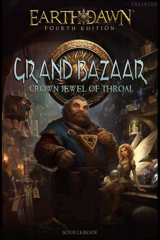 Earthdawn RPG Grand Bazaar Crown Jewel of Throal (RPGs)