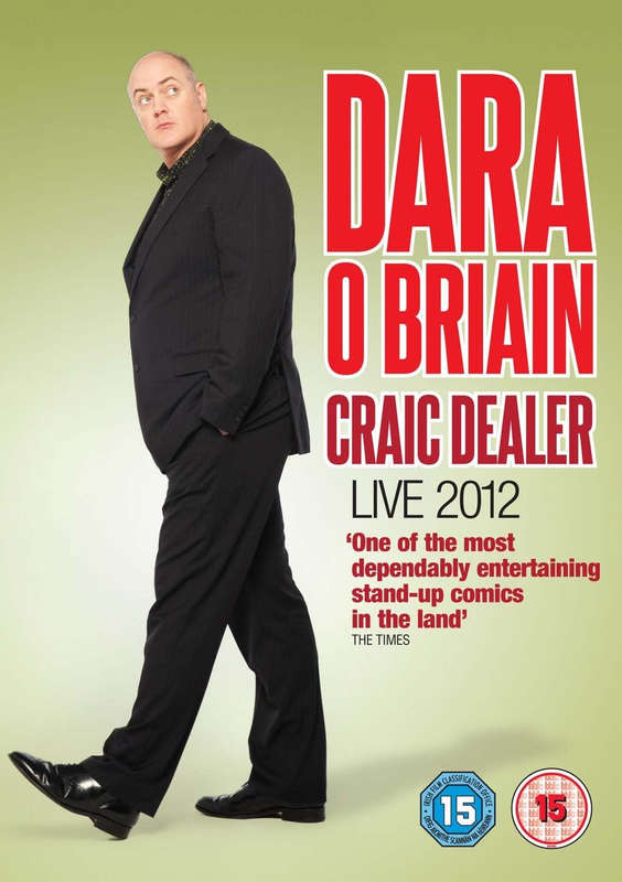 Dara O Briain - Craic Dealer - Live 2012 (DVD) (Second-Hand)