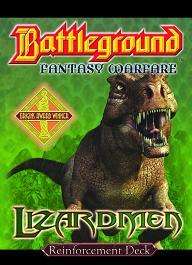 Battleground Fantasy Warfare Lizardmen Reinforcement OOP (Board Games)