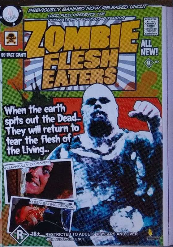 Zombie Flesh Eaters (1979) (DVD) (Second-Hand)