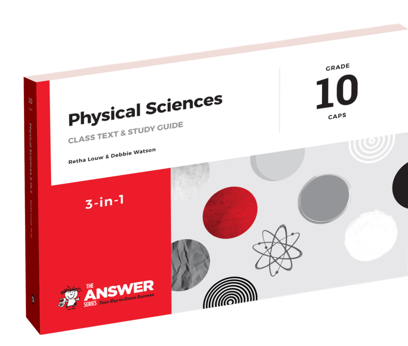 The Answer Series Gr 10 Physical Sciences '3 in 1' ISBN/SKU:9781920297831