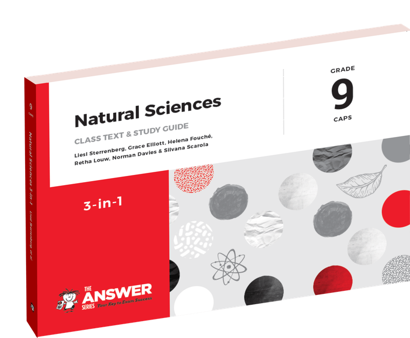 The Answer Series Gr 9 Natural Sciences '3 in 1' ISBN/SKU:9781928405245