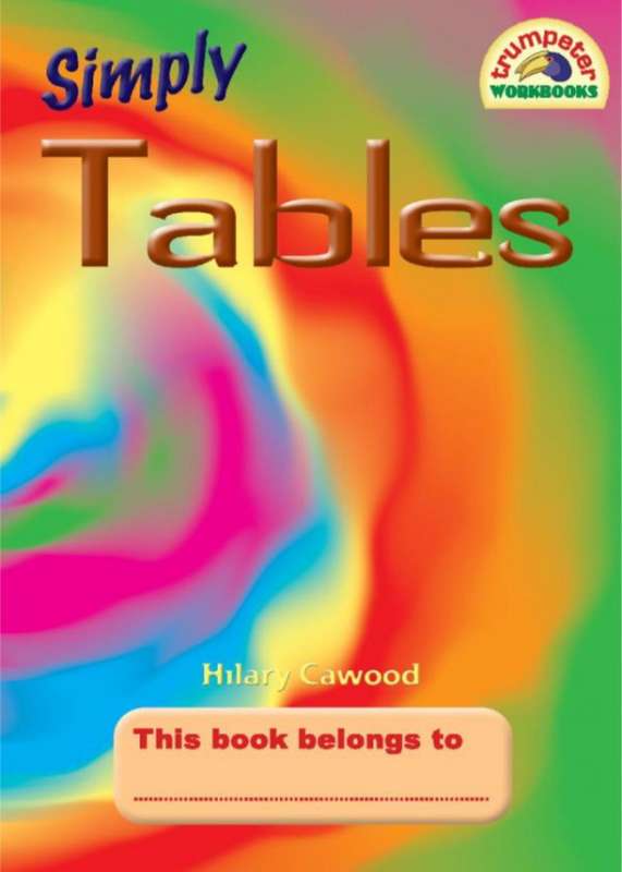 Simply Tables ISBN/SKU: 9781920008635