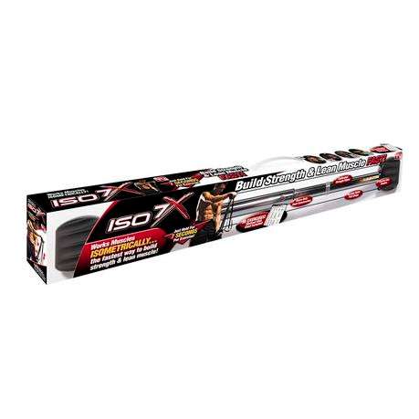 iSO7X Muscle Body Building Workout Bar With Power Ring Isometric Home Gym