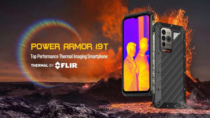 UleFone Armor 19T, Rugged Smartphone with Thermal Flir Imaging Camera