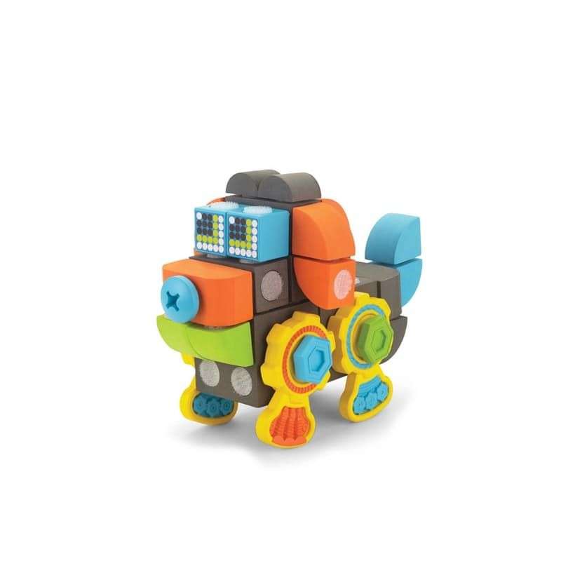 Velcro Blocks Construction Set- Doggy Robot