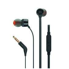 JBL T110 in ear Headphone Black (Bulk-C)