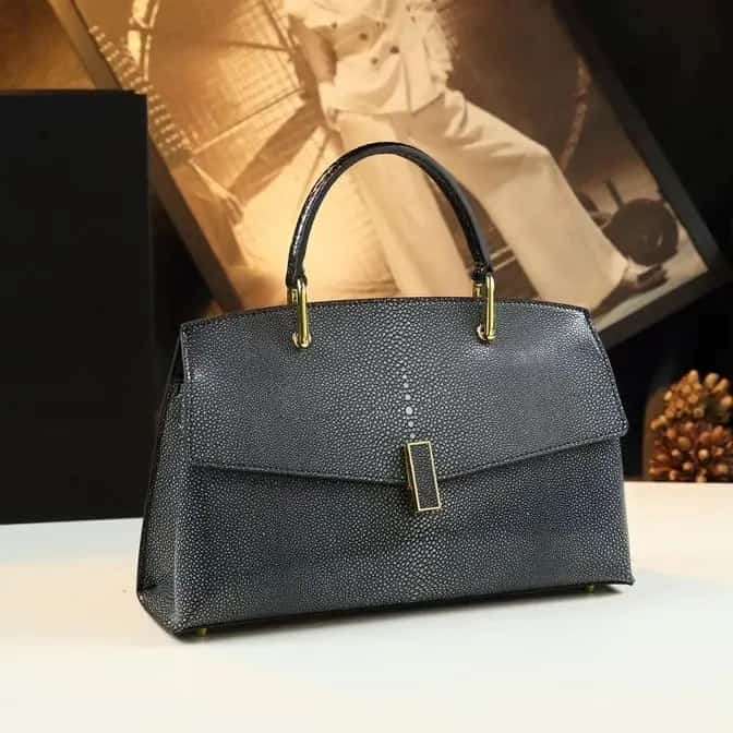 Flap Leather Handbag