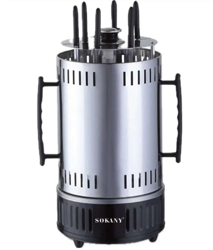 1000W Electric Skewer Quartz Heating Tube with 6 Skewers