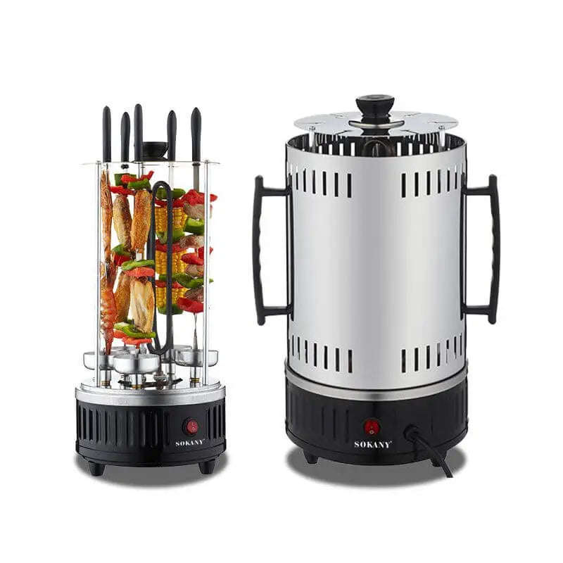 1000W Electric Skewer Quartz Heating Tube with 6 Skewers