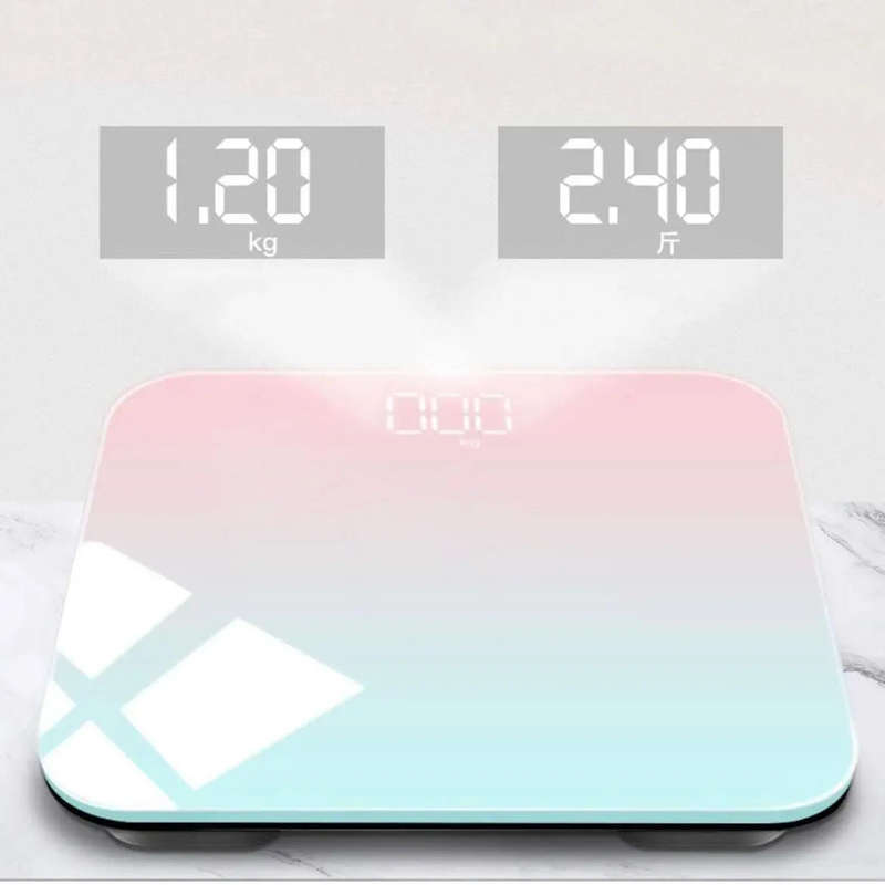 Gradient Duo Colour Portable LED Digital Bathroom Scales