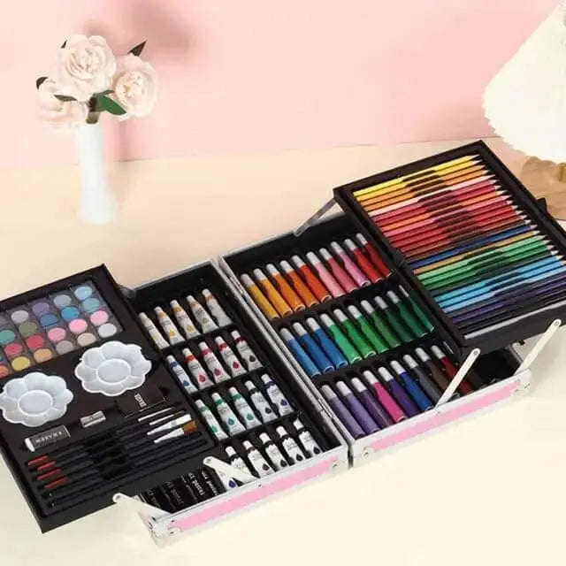 Kids Unicorn Colour Set Vanity Box